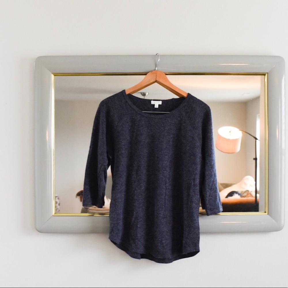 Soft Joie Navy Sweater